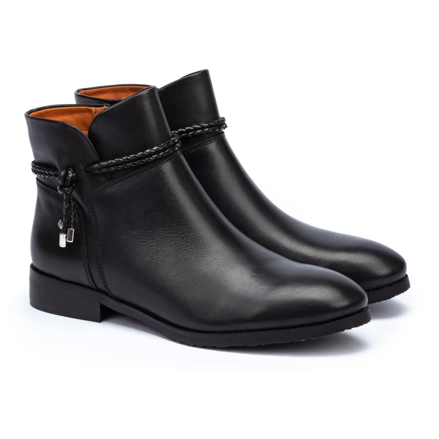 Women's Pikolinos ROYAL W4D-8908 Ankle Boots Black | NZ N725A90